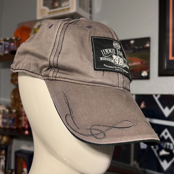 Jimmie Johnson NASCAR Hat adjustable Velcro a classic from the past - Picture 5 of 7